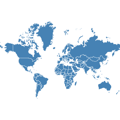 Example of geocoding with all countries Example of geocoding with all countries